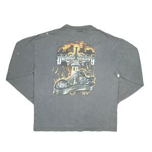 Vintage Y2K Orange County Choppers Only The Strong Survive Long Sleeve Tee